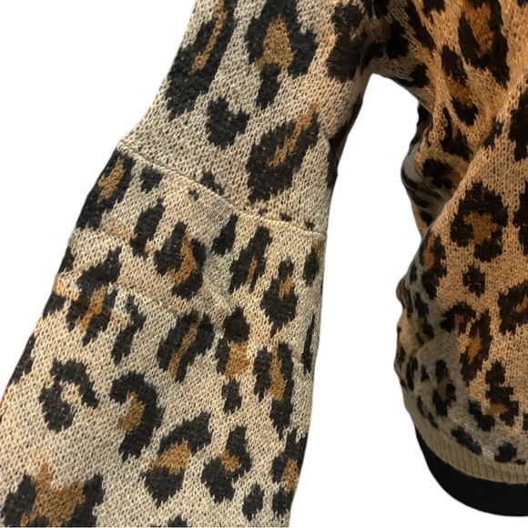 Amuse society leopard print sweater - Picture 3 of 5